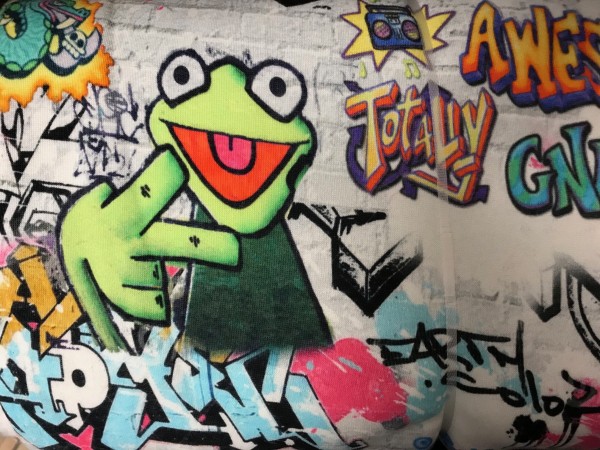 Sweat Grafitti Frosch